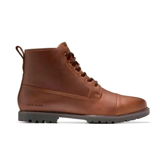 Cole Haan Men's Original Grand  Lug Boots Brown (Bayou‎ Color) Size 10.5 New