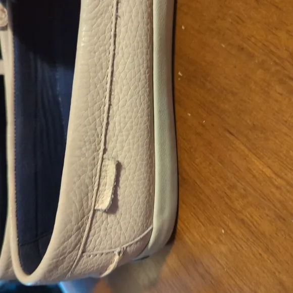 Cole Haan size 10 Nantucket blush pink silk on loafers sneakers