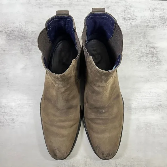 Cole Haan Waterproof Leather Chelsea Boots - Men's Size 10.5