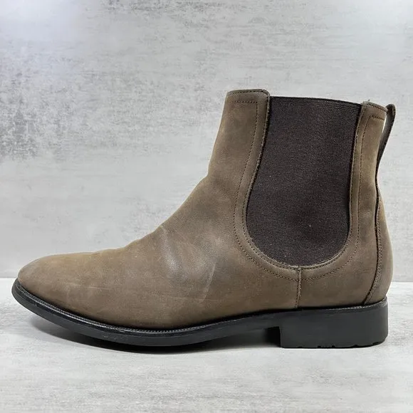 Cole Haan Waterproof Leather Chelsea Boots - Men's Size 10.5