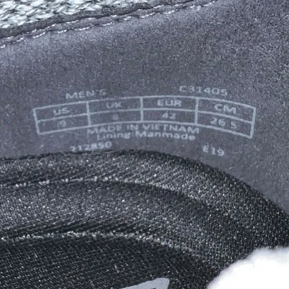Cole Haan Zerogrand Mens 9 Gray Shoes Sneakers Athletic Casual Knit Lace