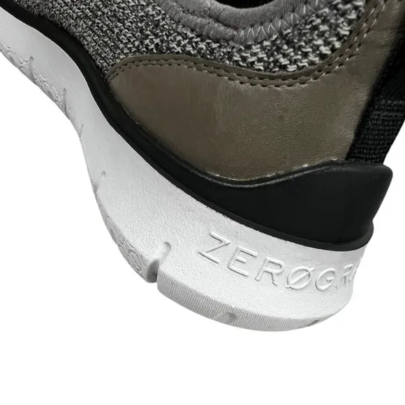 Cole Haan Zerogrand Mens 9 Gray Shoes Sneakers Athletic Casual Knit Lace