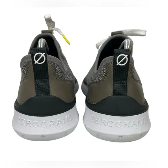 Cole Haan Zerogrand Mens 9 Gray Shoes Sneakers Athletic Casual Knit Lace