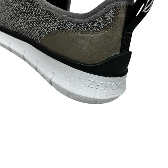 Cole Haan Zerogrand Mens 9 Gray Shoes Sneakers Athletic Casual Knit Lace