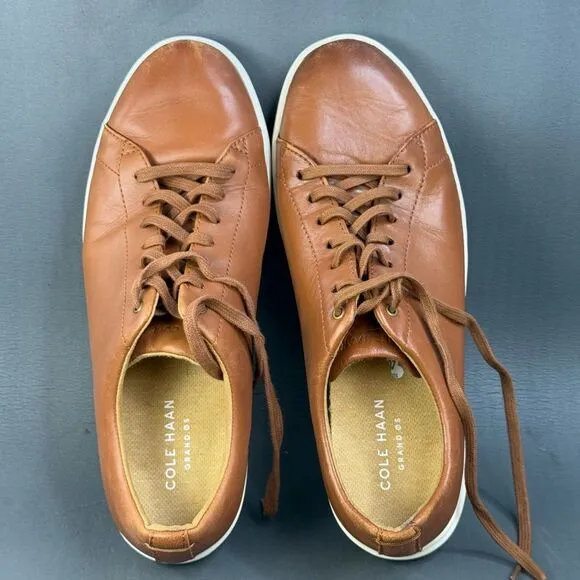 Cole Haan Men's Grand Crosscourt II leather Sneaker shoes size 10