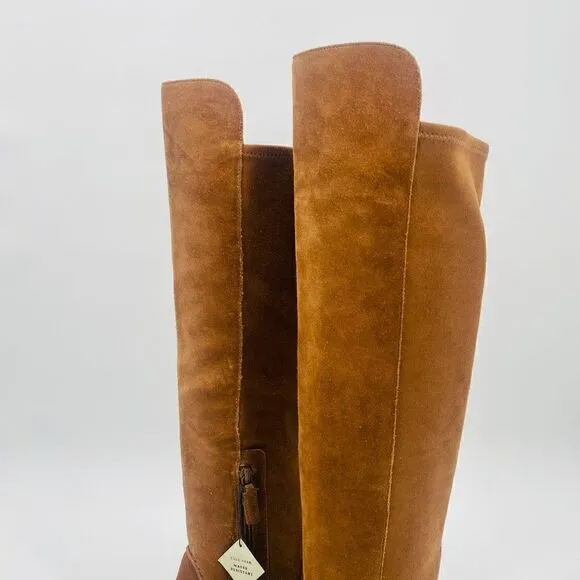 Cole Haan Size 5B Tan Water Resistant Suede Calgary Over the Knee Boots