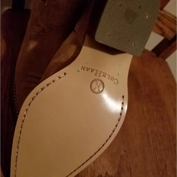 Cole Haan Suede Cowboy Boots
