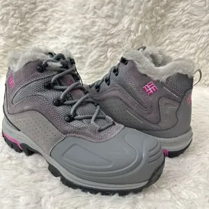 Columbia Charcoal Silcox Omni Heat waterproof Insulated Ankle Boots sz 9.5 NEW