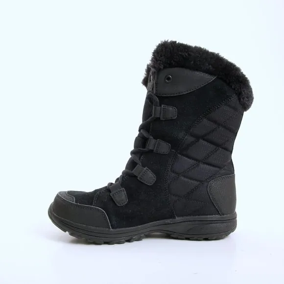 Columbia Ice Maiden II Waterproof Boots in Black Women Size 6