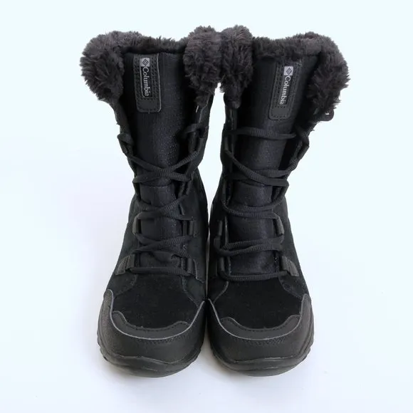 Columbia Ice Maiden II Waterproof Boots in Black Women Size 6