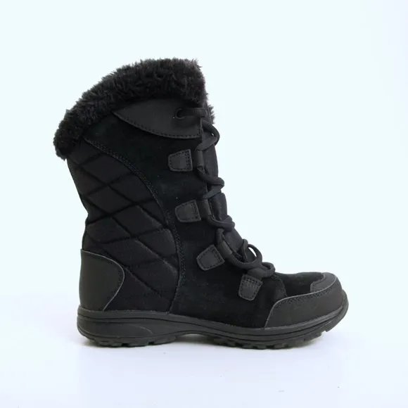 Columbia Ice Maiden II Waterproof Boots in Black Women Size 6
