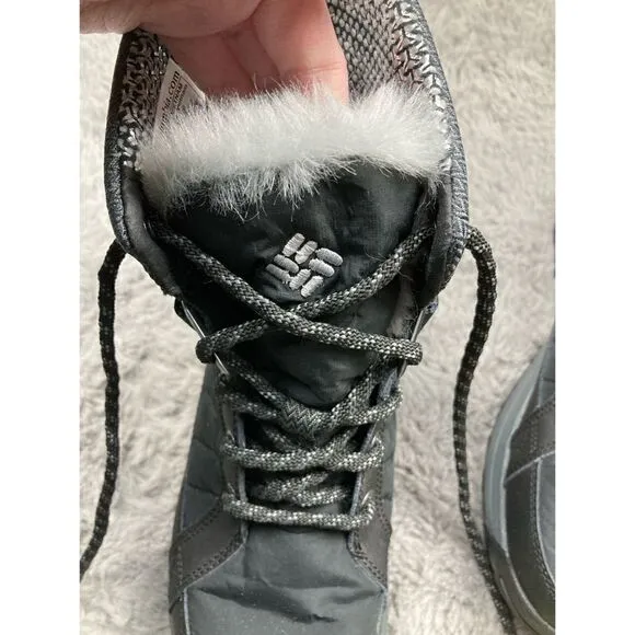 Columbia Meadows Shorty Omni Heat 3d winter boots with faux fur