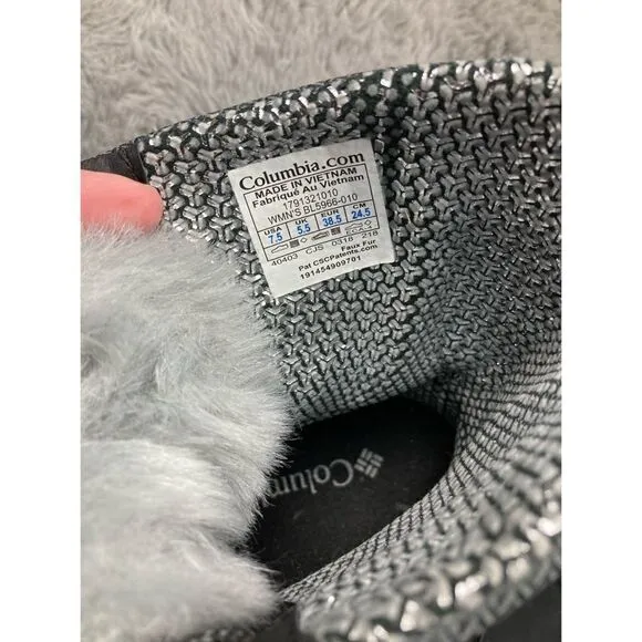 Columbia Meadows Shorty Omni Heat 3d winter boots with faux fur