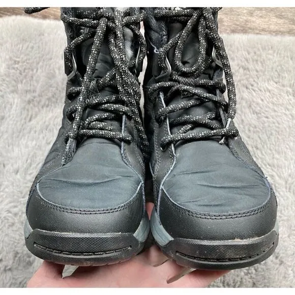 Columbia Meadows Shorty Omni Heat 3d winter boots with faux fur