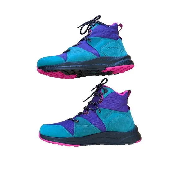 Columbia - Men's SH/FT Out Dry Boots in Purple Pink &amp; Blue