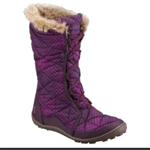 Columbia Women's minx mid faux fur Omni heat boots size 7