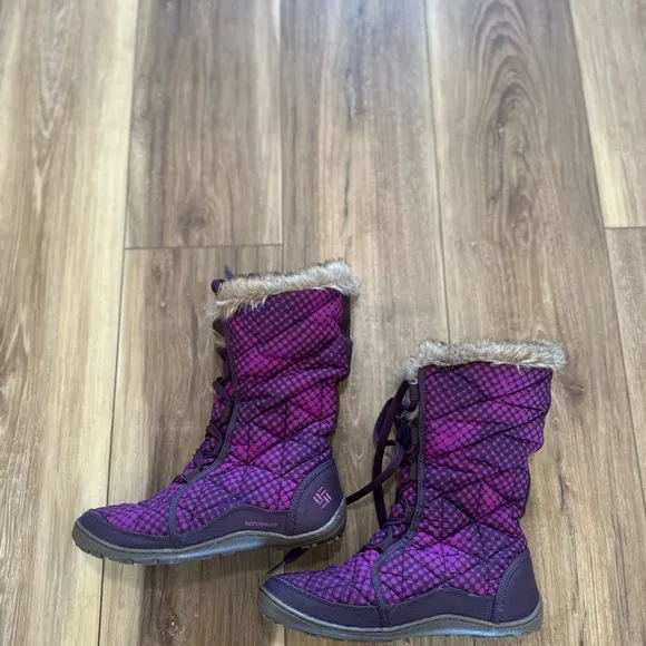 Columbia Women's minx mid faux fur Omni heat boots size 7