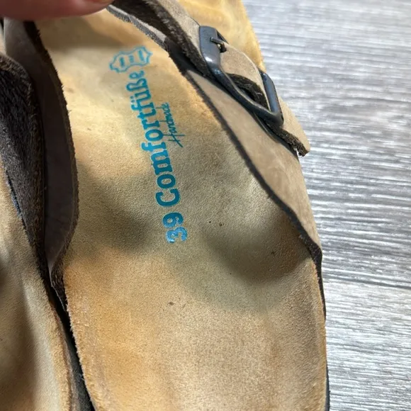Comfortfusse sandals woman’s size 39 (d73)