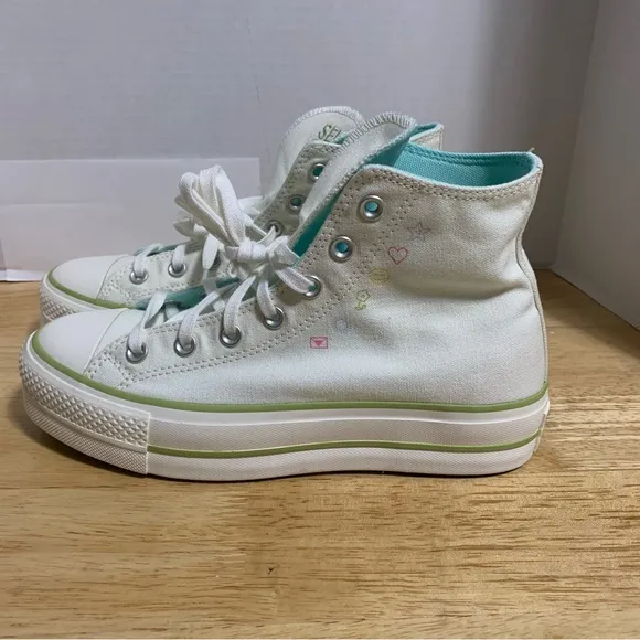 Converse CTAS Lift Hi 'Self-Care‎ Club' Women's Platform Sneakers A08218F NWT
