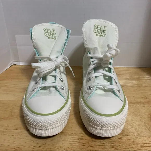 Converse CTAS Lift Hi 'Self-Care‎ Club' Women's Platform Sneakers A08218F NWT