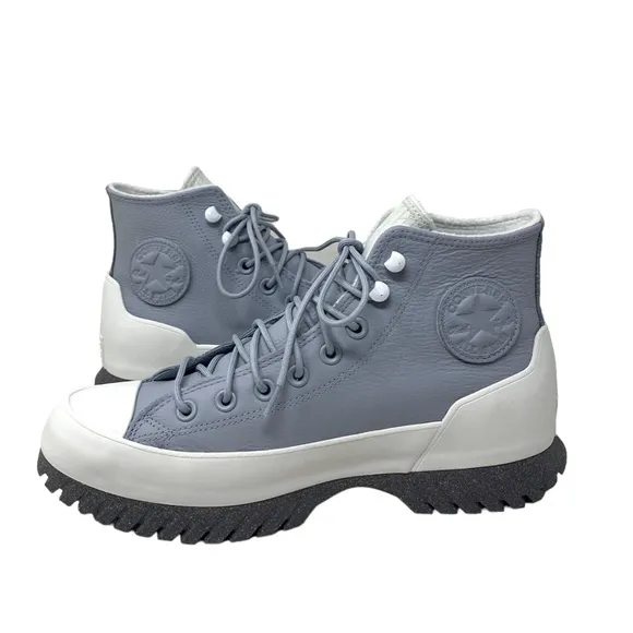 Converse Lugged 2.0 Waterproof High Women's Sneaker Leather Gray Boots A05382C