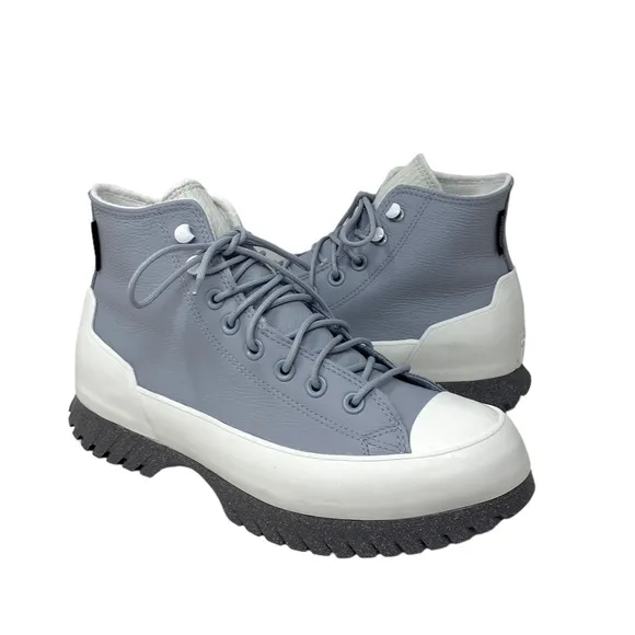 Converse Lugged 2.0 Waterproof High Women's Sneaker Leather Gray Boots A05382C