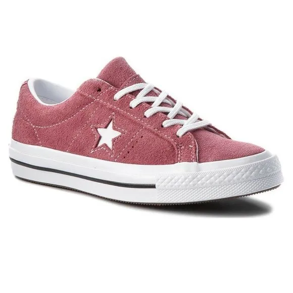 Converse One Star Ox Deep Bordeaux Dark Red Kids Casual Shoes 261790C