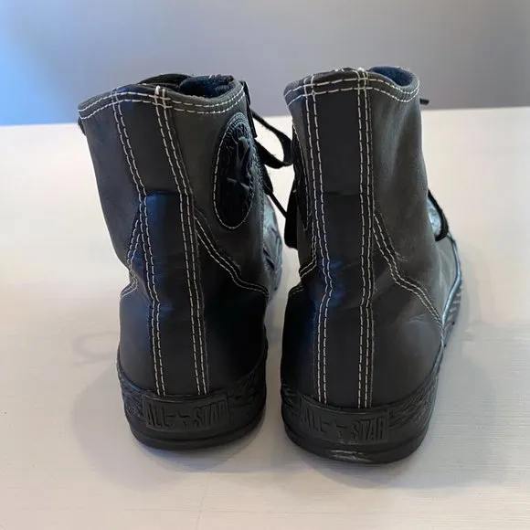 Converse Sneakers Size 3.5 Junior‎ Zip-Up Lace Boots Hi-Tops Suede Youth 626069C