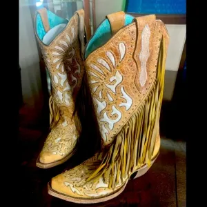 CORRAL BOOTS C3766 in “Saddle” Color, Size 5.5