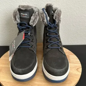 Cougar Waterproof Suede Lace-Up Ankle Boots - Melody