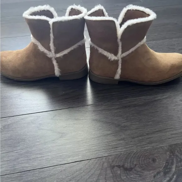 Cozy Suede Shearling Boots