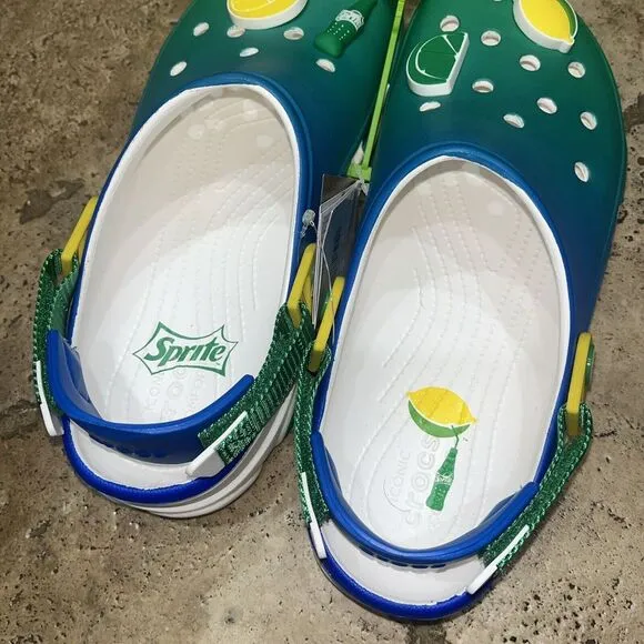 Crocs Sprite Coca-Cola All Terrain Clogs‎ Sandals Men's Size 11 Womens 13 New