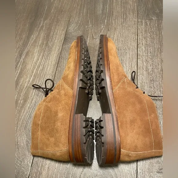 Curators Men's Chukka Leather Boots Size 10
