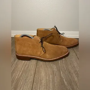 Curators Men's Chukka Leather Boots Size 10