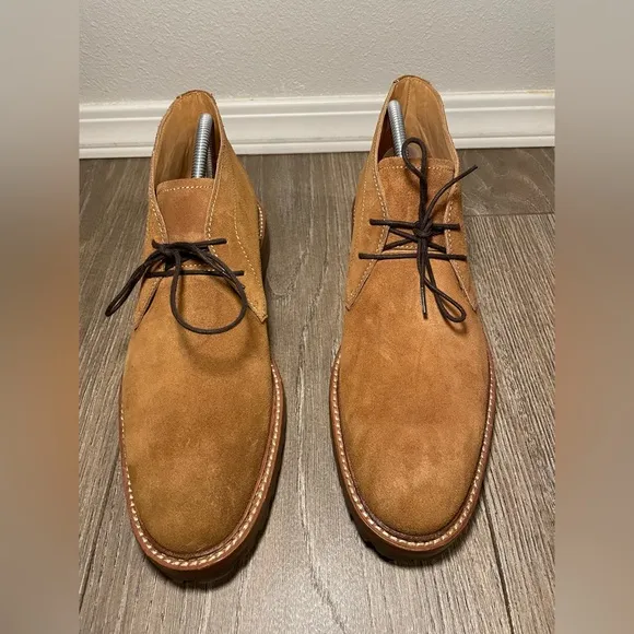 Curators Men's Chukka Leather Boots Size 10