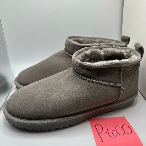 CUSHIONAIRE Women's pull on boot 11 GRAY