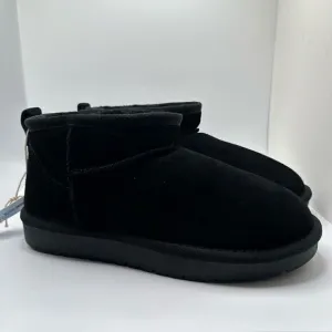 CUSHIONAIRE Women's pull on boot 7.5 BLACK