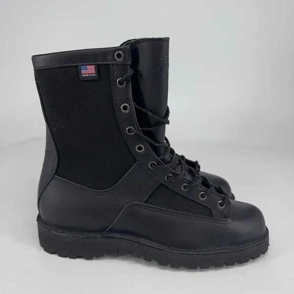 Danner Acadia 8&quot; Black Boots Mens 10 D 21210 Vibram Gore-Tex GTX USA Waterproof