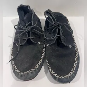 Danner Canoe Moc Suede‎ Leather Boots in Navy - Men's Size 14