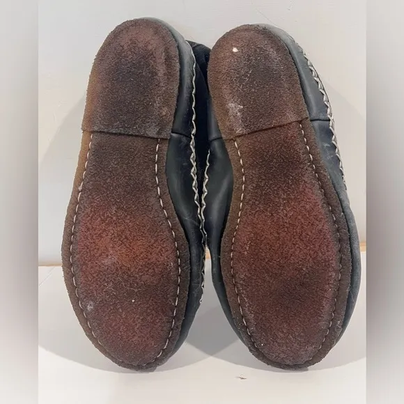 Danner Canoe Moc Suede‎ Leather Boots in Navy - Men's Size 14