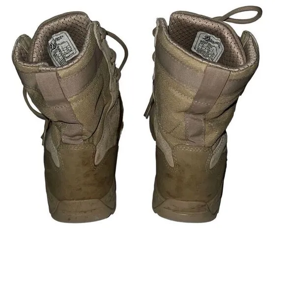 Danner Melee 8” Tan GTX Vibram Sole Boots Lace Up Mens sz 6 Outdoors