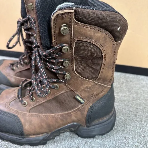Danner Womens 8&quot; Pronghorn Hunting Outdoors Insulated Boots Brown Leather EU 38