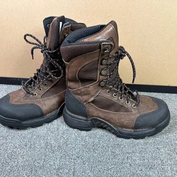 Danner Womens 8&quot; Pronghorn Hunting Outdoors Insulated Boots Brown Leather EU 38