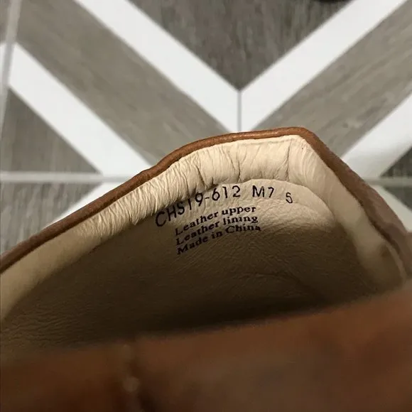 🌟David Tate Catalina Cognac Luggage Brushed Kid Clog Sz- 7 1/2