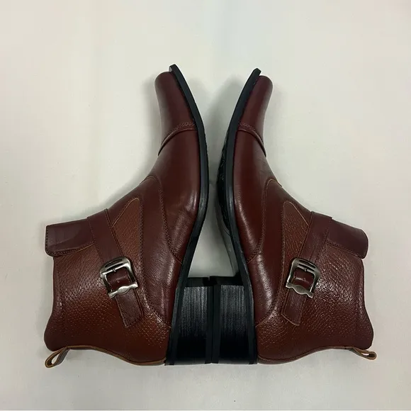 Delli Aldo Gustavo Western Style Snipe-Toe HIgh Ankle Dress Boot Size 8