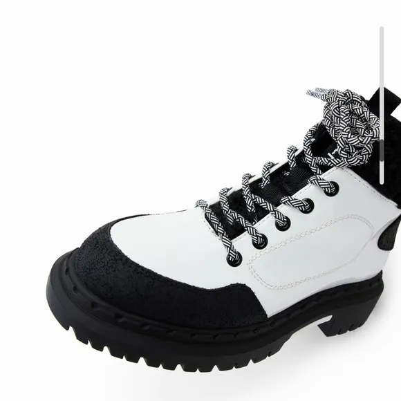 Desigual Lace-Up Trekking Boots Size 9