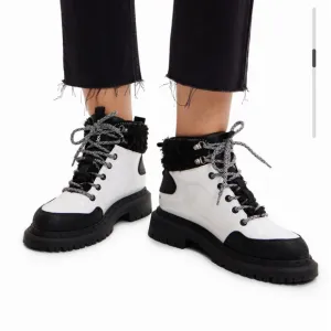 Desigual Lace-Up Trekking Boots Size 9