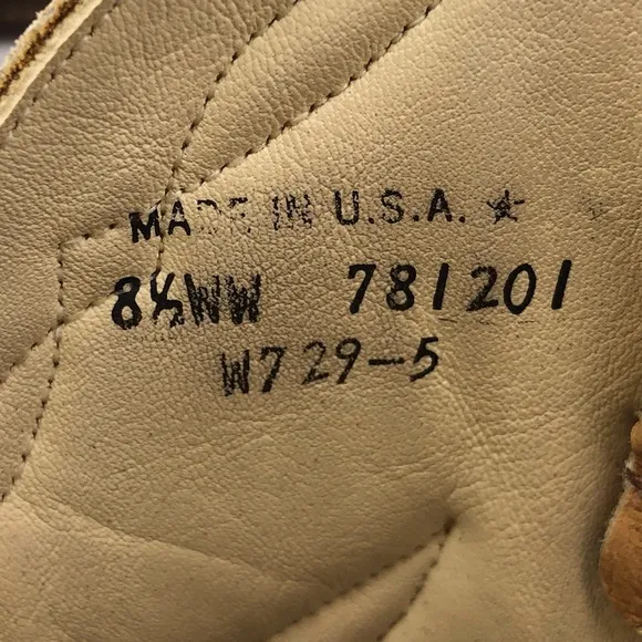 Dexter Faux Ostrich Western Boots 8.5 WW
