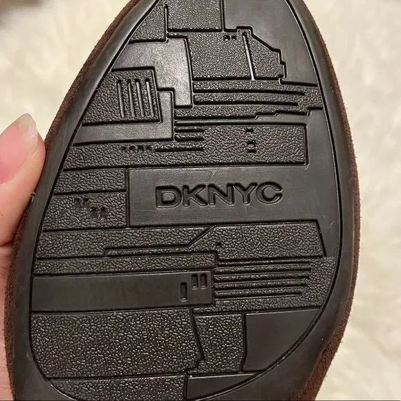 DKNYC Chocolate Suede Boots - Size 9.5 - Excellent Condition