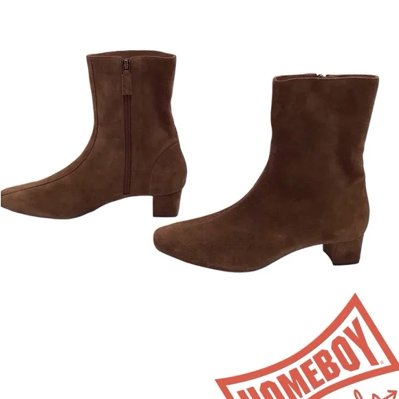 Doen Brown Suede Boots